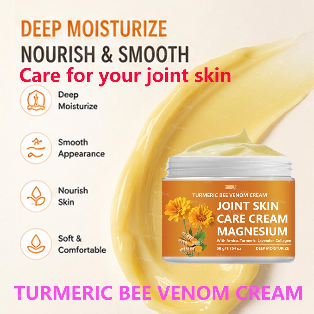 50g TURMERIC JOINT SKIN CARE CREAM, Moisturizing, Collagen, Skin More Hydrated, Delicate, And Smooth - Image 2