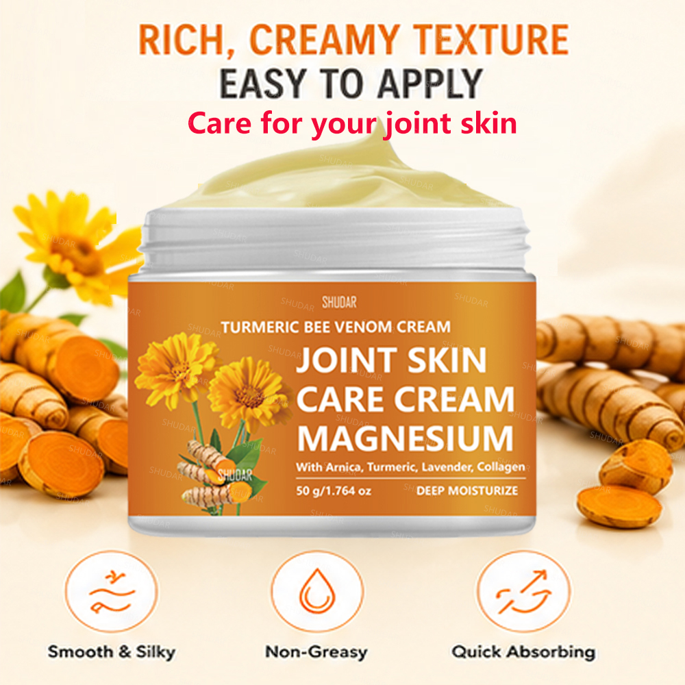 50g TURMERIC JOINT SKIN CARE CREAM, Moisturizing, Collagen, Skin More Hydrated, Delicate, And Smooth - Image 3