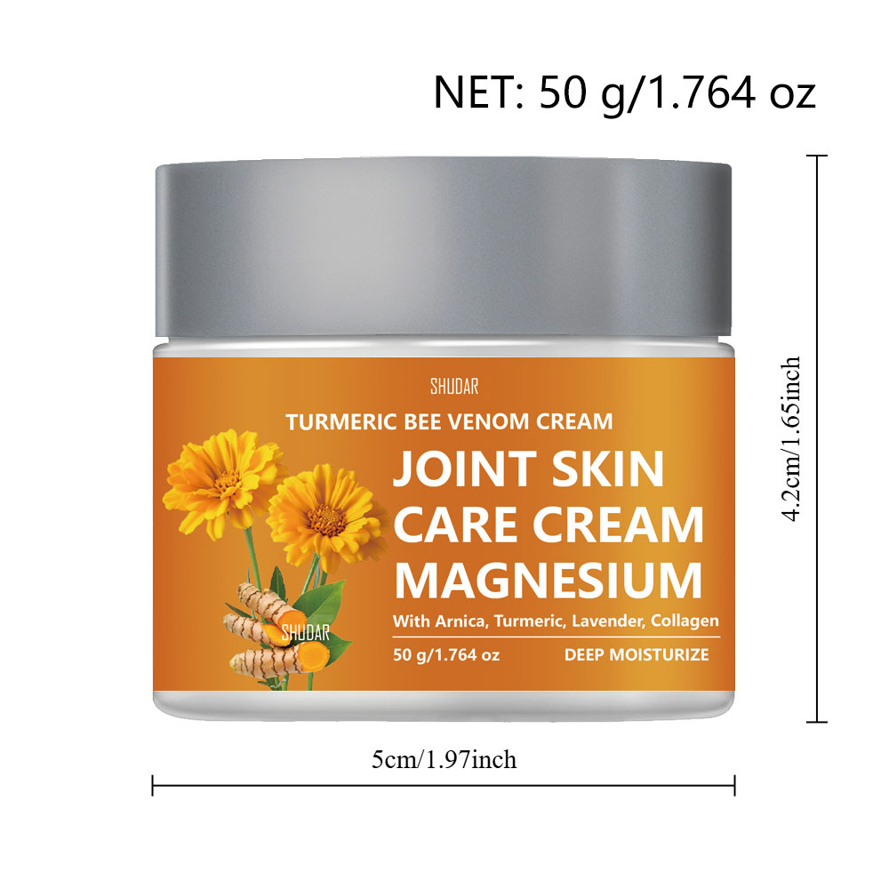 50g TURMERIC JOINT SKIN CARE CREAM, Moisturizing, Collagen, Skin More Hydrated, Delicate, And Smooth - Image 4